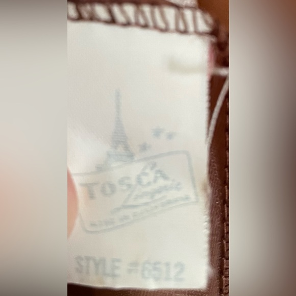 Vintage Tosca Lingerie Robe Maxi Sheer Tan/nude, cream Lace long sleeve Sz M - Picture 3 of 8